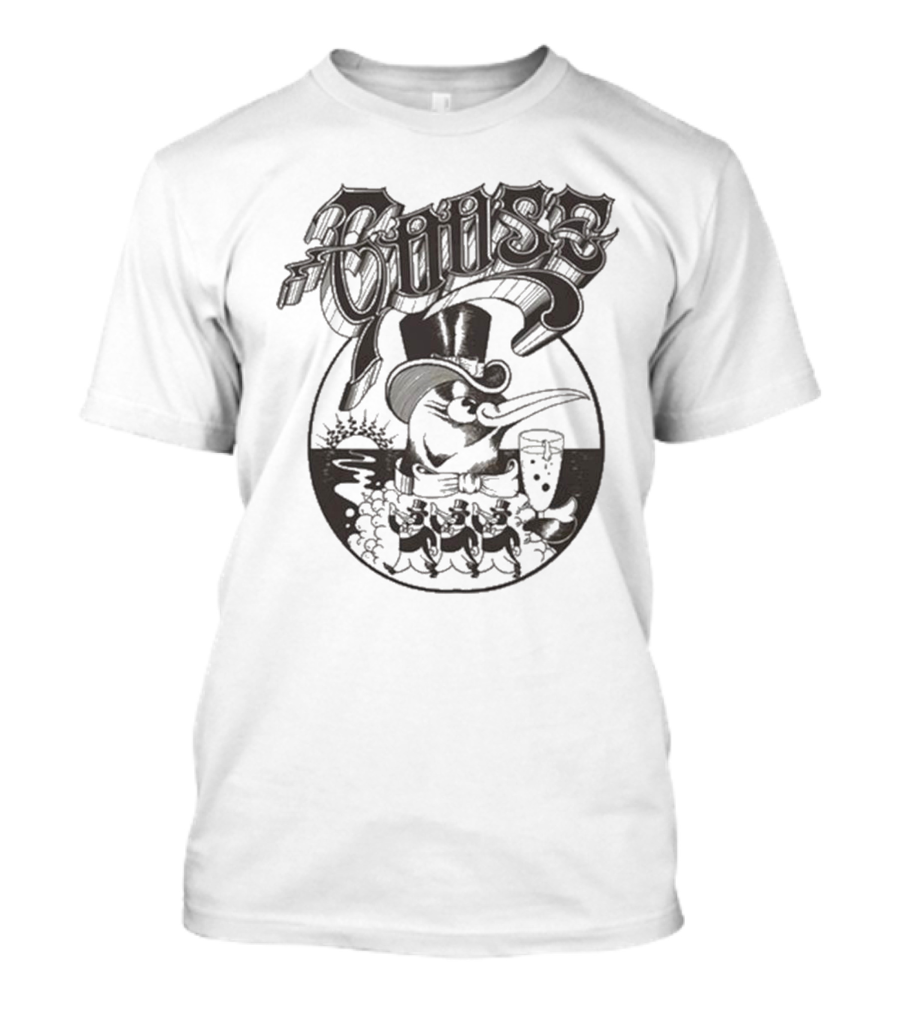 Goose Penguin Fancy New Year's Eve Event 2025 T-Shirt