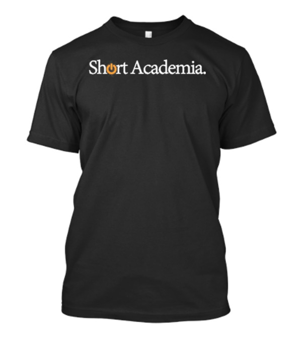 Short Academia Power Button T-Shirt Short Academia Power Button T-Shirt