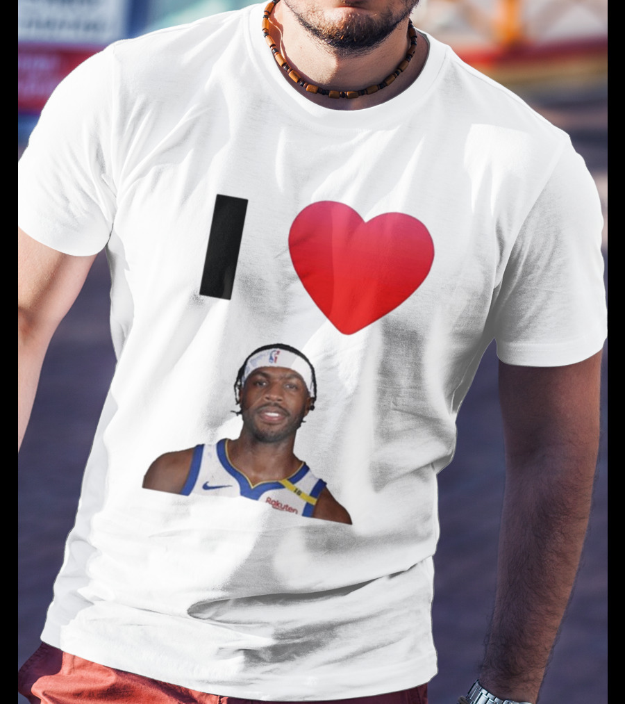 I Love Buddy Hield Golden State Warriors NBA T-Shirt