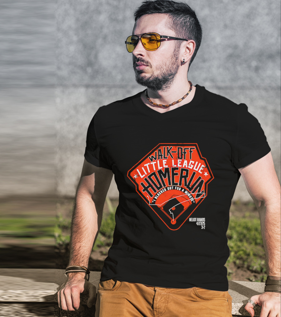 Walk-Off Little League Homerun Heliot Ramos I Blacked Out For A Minute T-Shirt