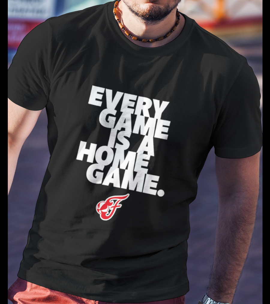 Every Game Is A Home Game Indiana Fever F Logo T-Shirt