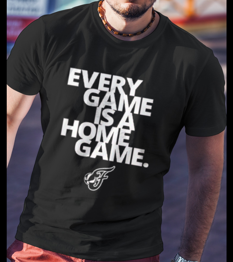 Indiana Fever Every Game Is A Home Game Basketball Fever Flames T-Shirt