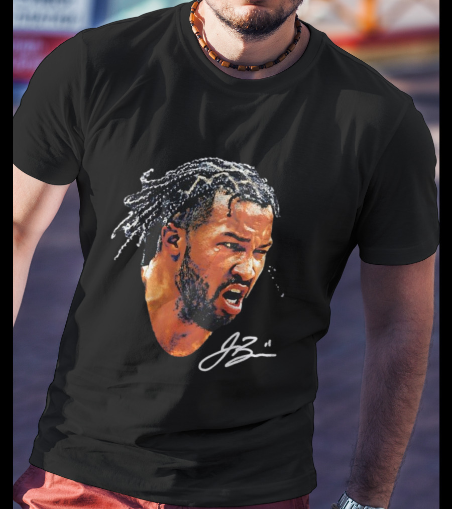 NBA Jalen Brunson Big Face Signature JB T-Shirt