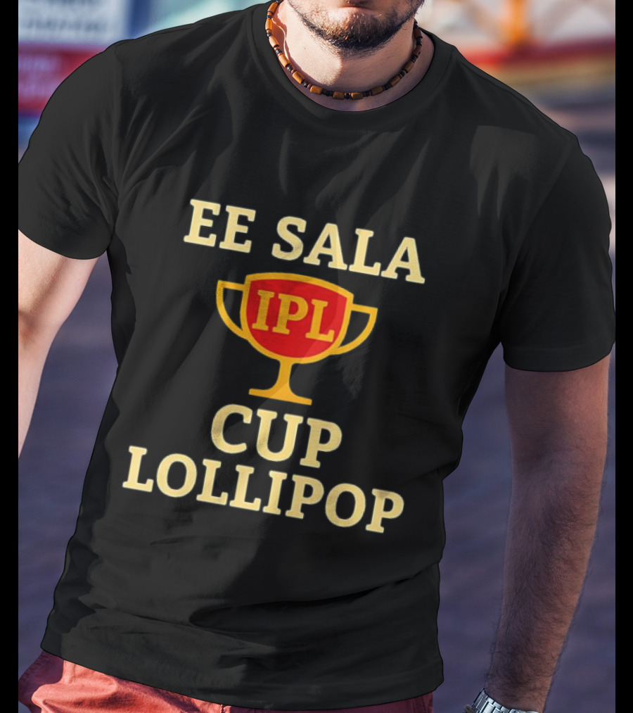 IPL EE Sala Cup Lollipop Trophy T-Shirt