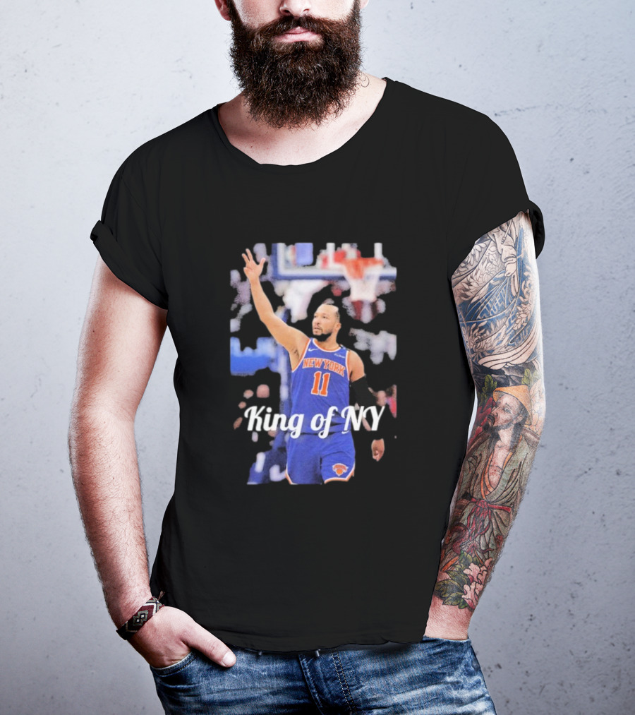 Jalen Brunson 11 New York Knicks King Of NY T-Shirt