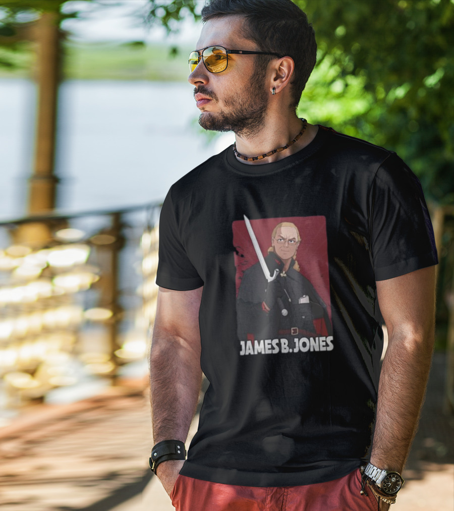James B. Jones Anime Sword Warrior T-Shirt