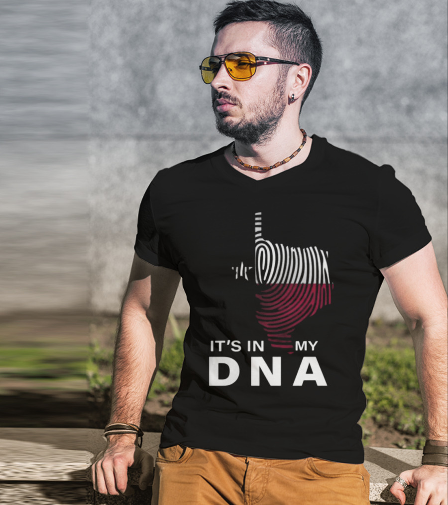 Texas Fingerprint It's In My DNA T-Shirt