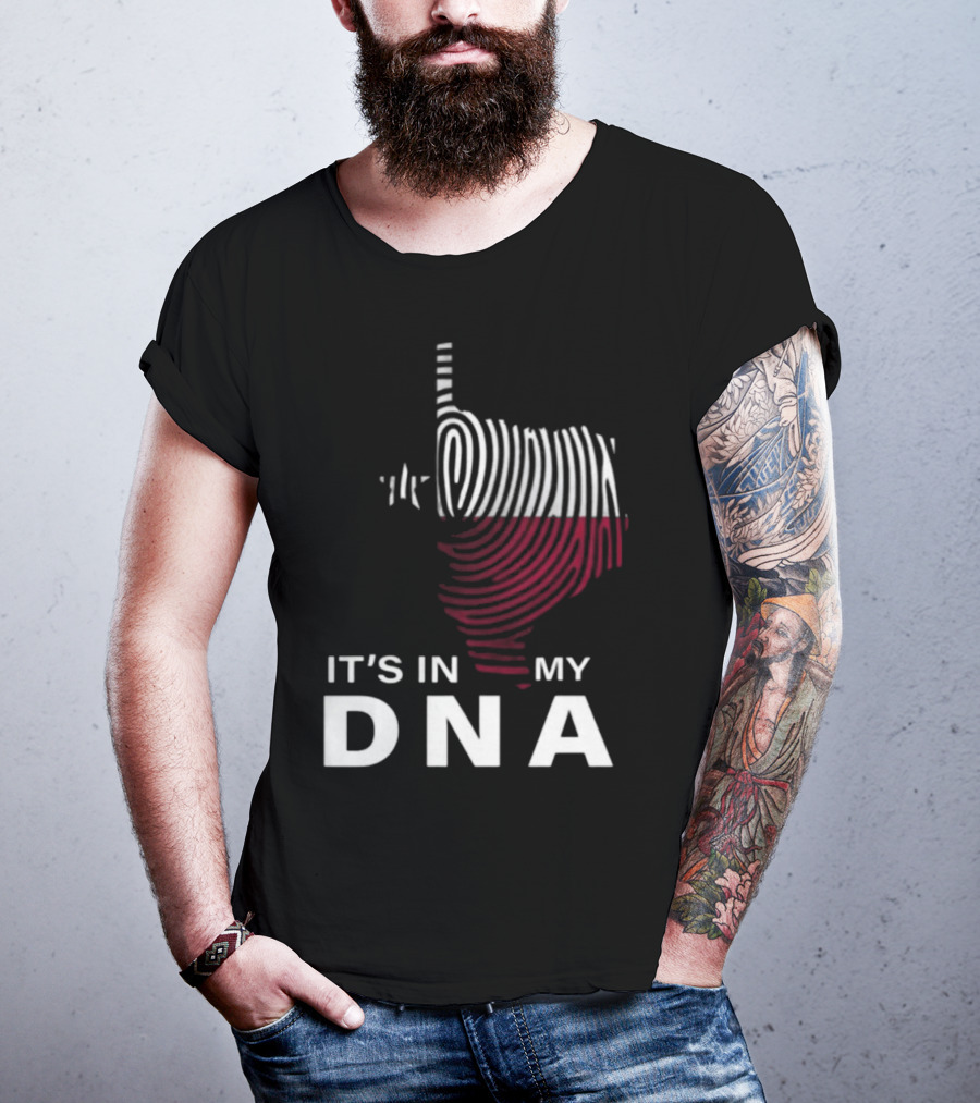 Texas Fingerprint It's In My DNA T-Shirt