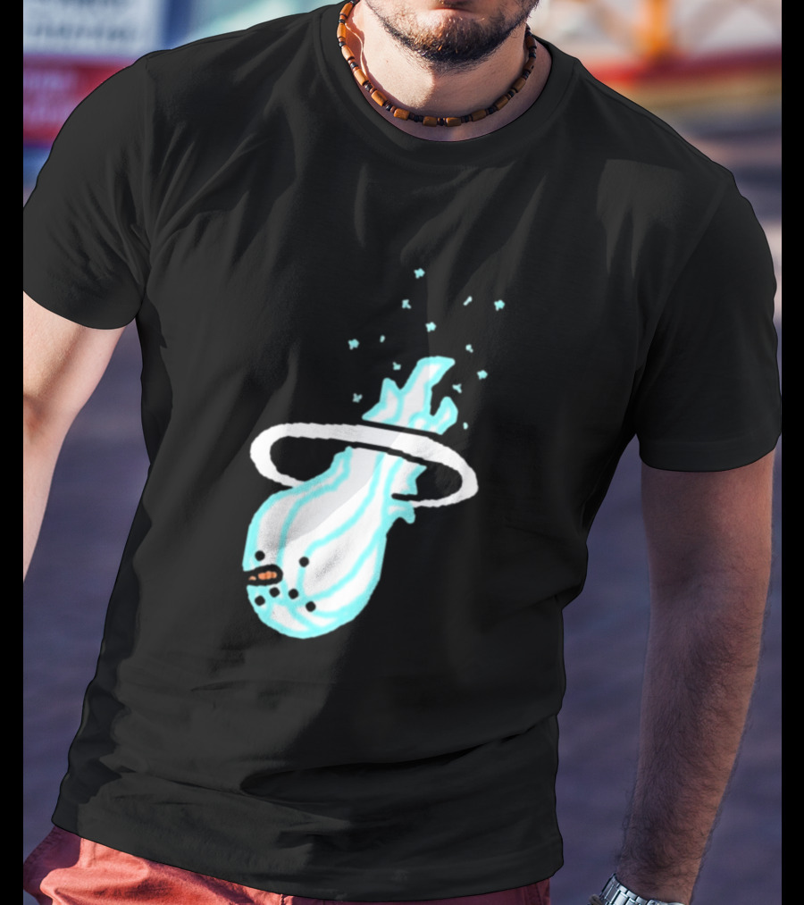 Jimmy Butler Miami Heat Icy Flame Basketball Concept T-Shirt