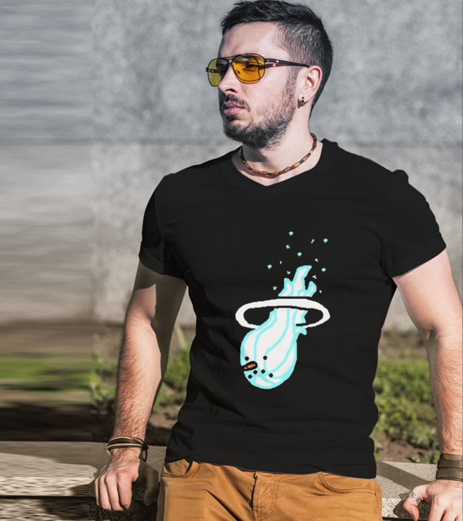 Jimmy Butler Miami Heat Icy Flame Basketball Concept T-Shirt