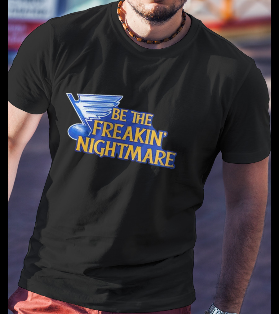 Jon Gruden Be The Freakin’ Nightmare St. Louis Blues Thank You T-Shirt