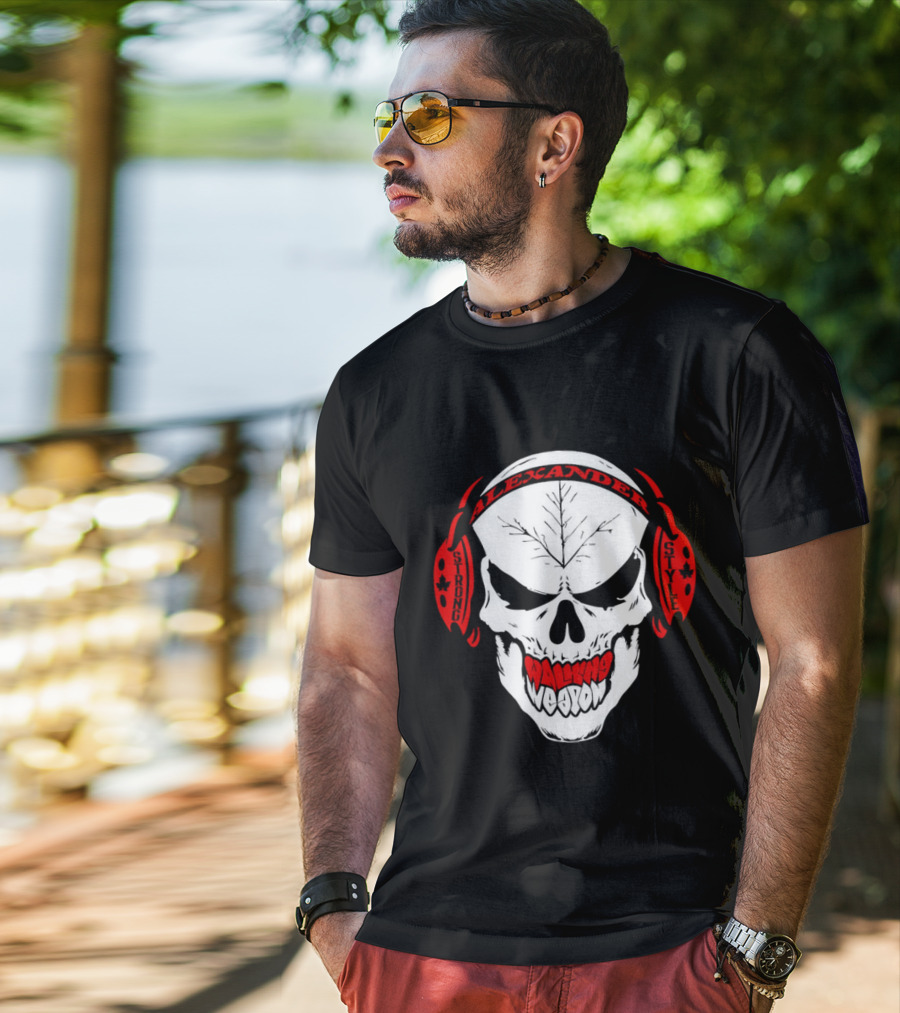 Josh Alexander Strong Style Walking Weapon Skull T-Shirt