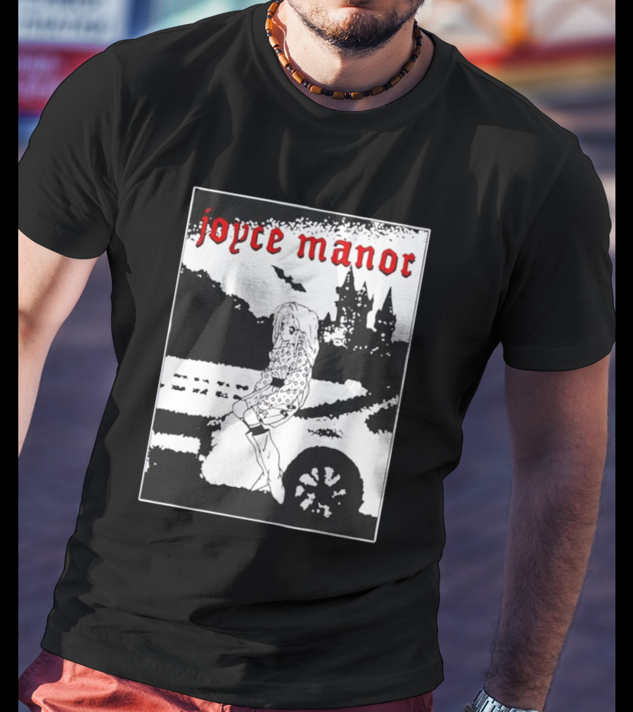 Joyce Manor Castle Anime Girl And Bat T-Shirt