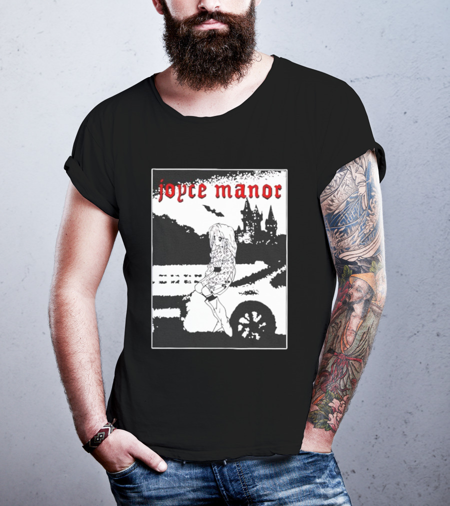 Joyce Manor Castle Anime Girl And Bat T-Shirt