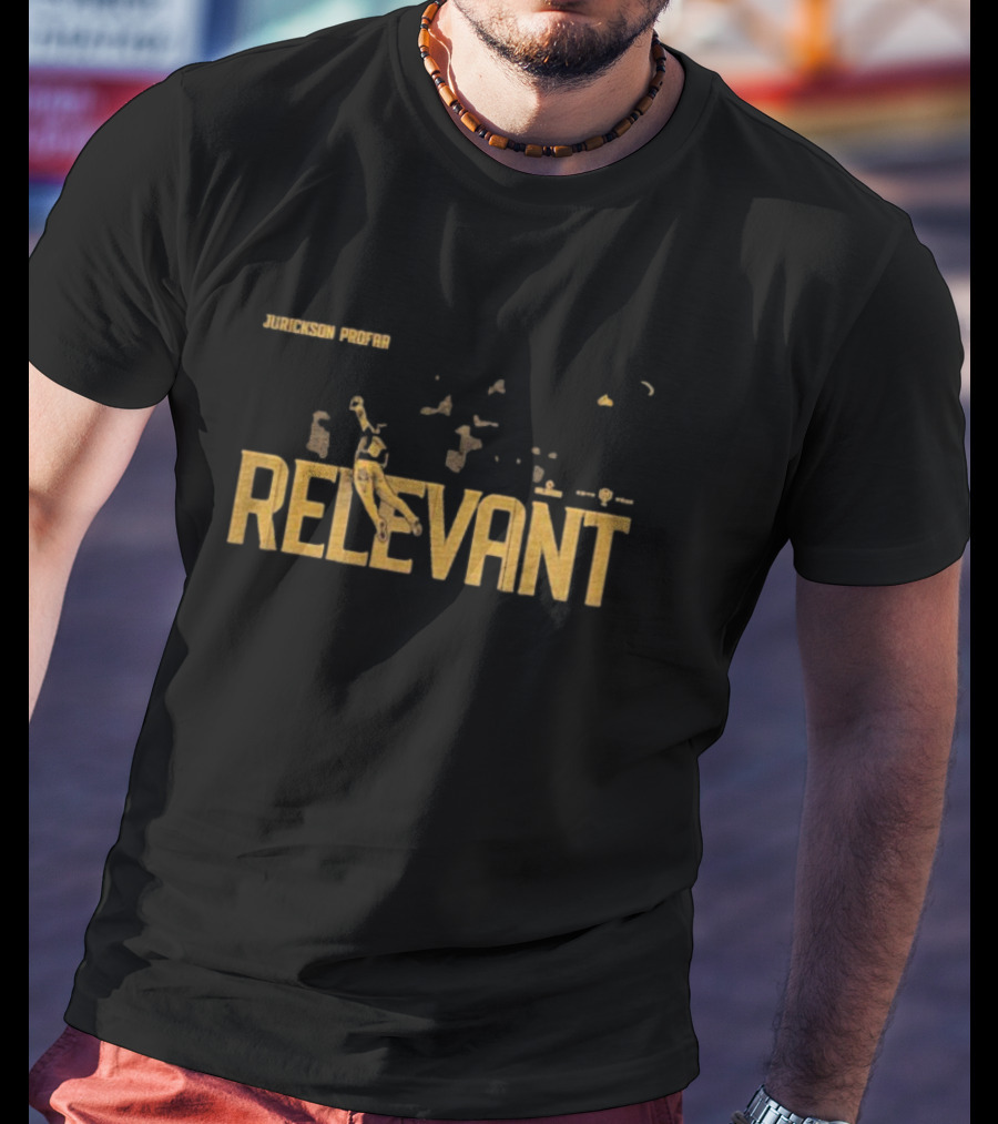 Jurickson Profar Relevant Robbery Jumping Catch T-Shirt