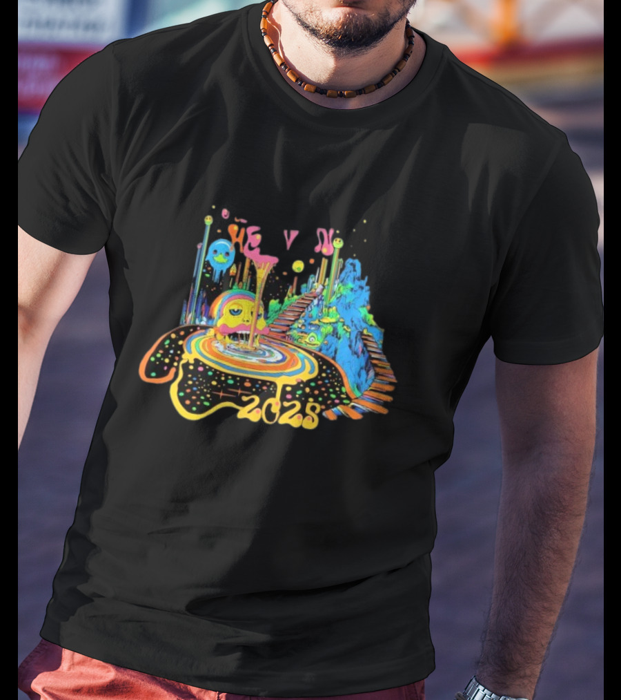 Just Like Heaven 2025 Psychedelic Cosmos Adventure T-Shirt