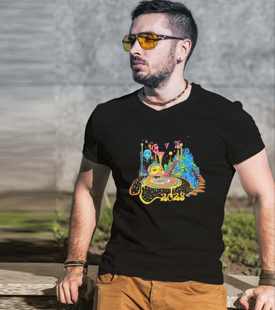 Just Like Heaven 2025 Psychedelic Cosmos Adventure T-Shirt