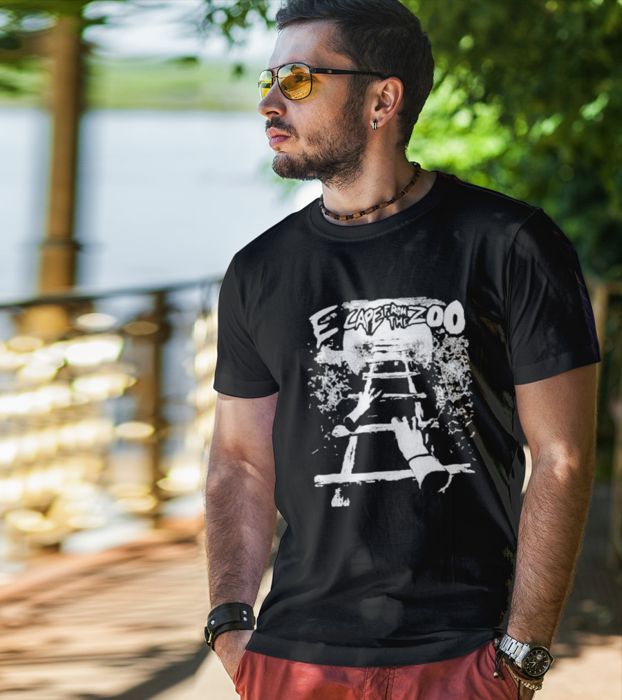 Escape Zoo Ladder Hands Adventure T-Shirt