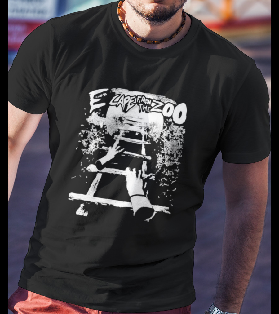 Escape Zoo Ladder Hands Adventure T-Shirt