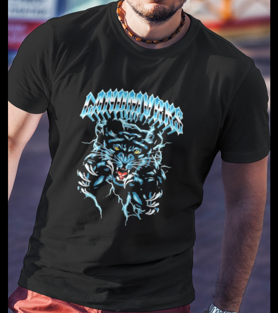 Landmvrks Ultra Panther Lightning Explosion T-Shirt