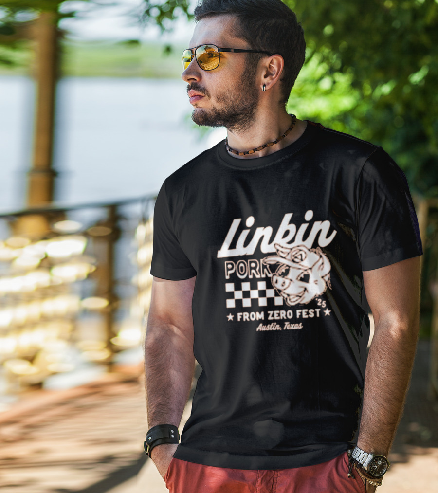 Linkin Pork From Zero Fest 25 Austin Texas T-Shirt