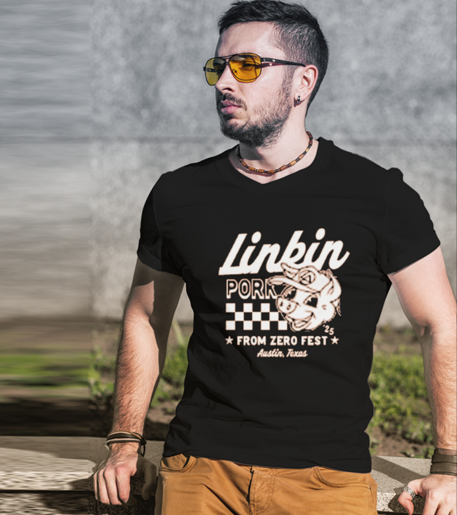 Linkin Pork From Zero Fest 25 Austin Texas T-Shirt