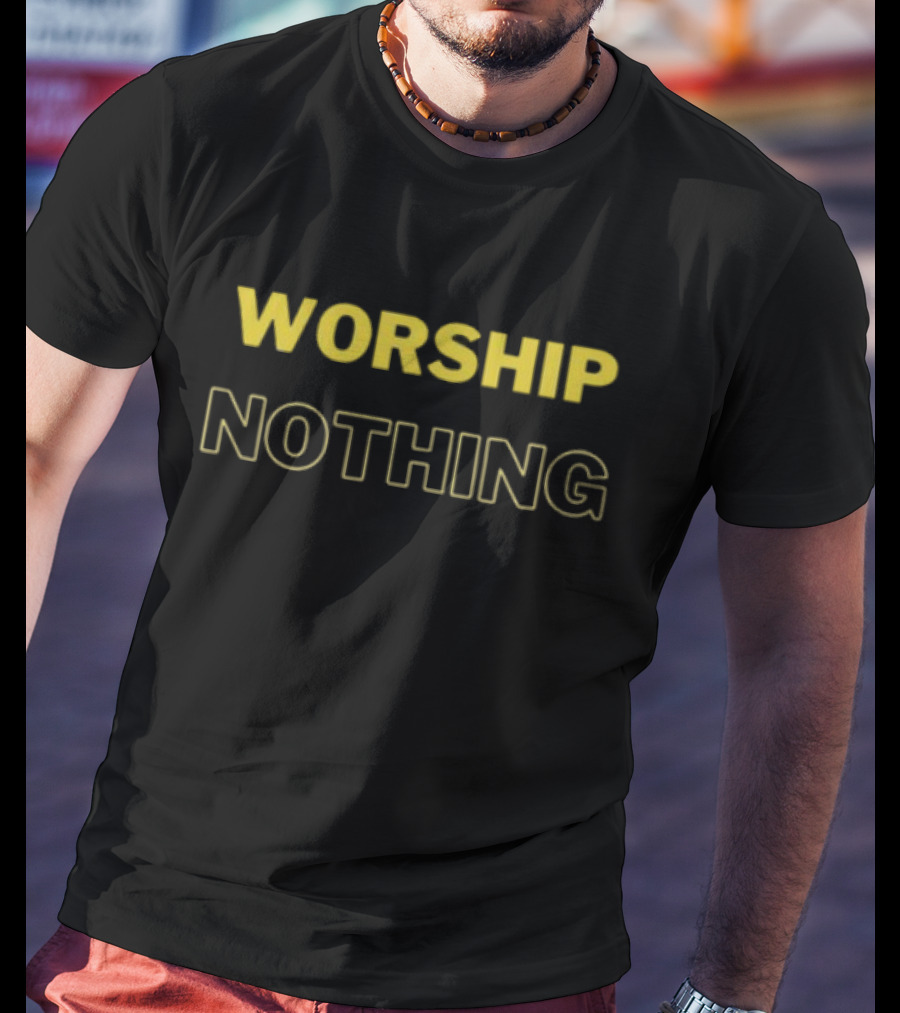 Worship Nothing Limited Eve Wasframed T-Shirt