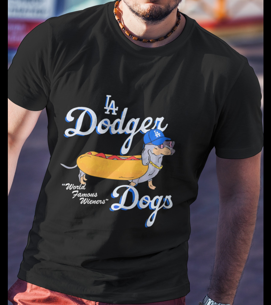 LA Dodger Dogs World Famous Wieners T-Shirt