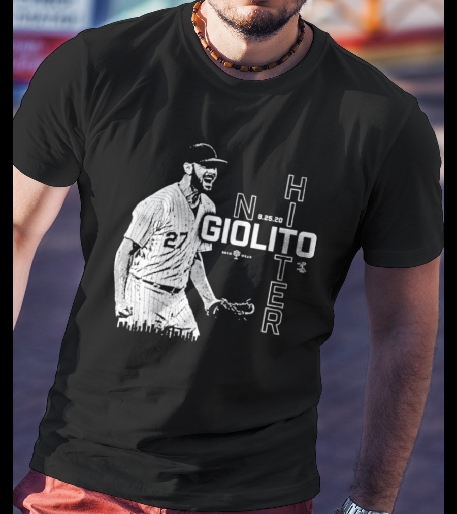 Lucas Giolito No Hitter Baseball Achievement Celebration T-Shirt