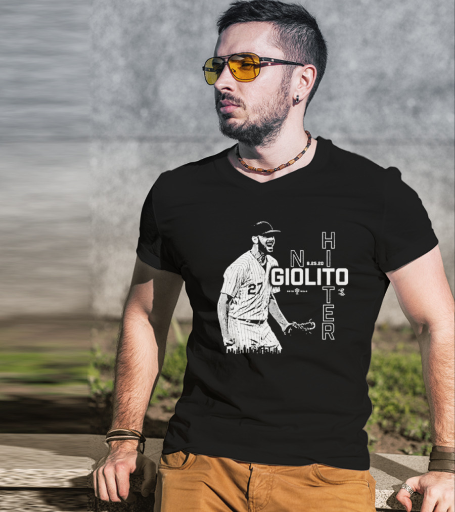 Lucas Giolito No Hitter Baseball Achievement Celebration T-Shirt