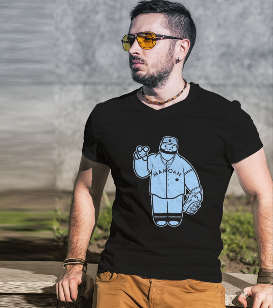 Manoah 6 Baseball Character Sports Graphic T-Shirt
