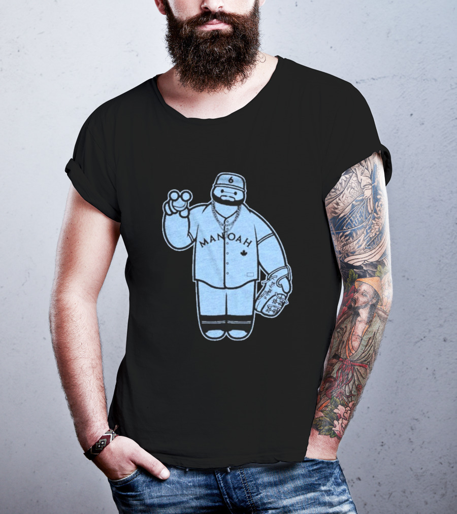 Manoah 6 Baseball Character Sports Graphic T-Shirt