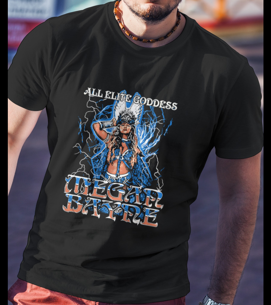 All Elite Goddess Megan Bayne Professional Wrestler T-Shirt