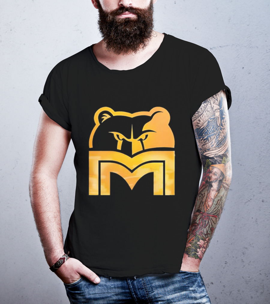 Memphis Grizzlies Playoff Pick Em 2025 Bear Head Logo T-Shirt
