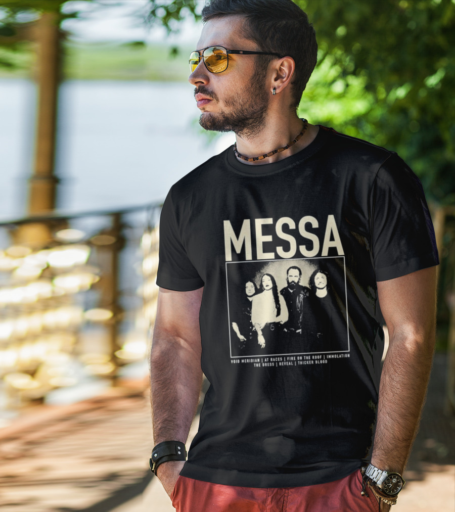 Messa Foxglove At Once Face On The Sand Unsolation The Drill I Dread Thicker Blood T-Shirt