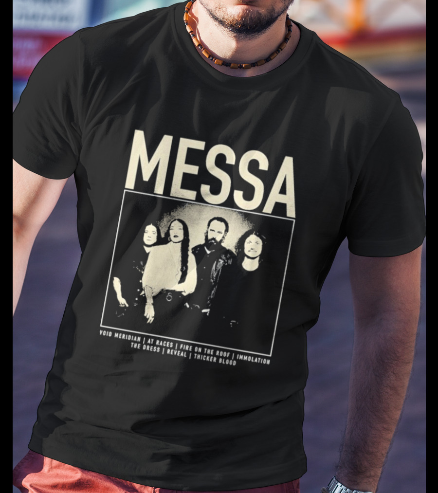 Messa Foxglove At Once Face On The Sand Unsolation The Drill I Dread Thicker Blood T-Shirt