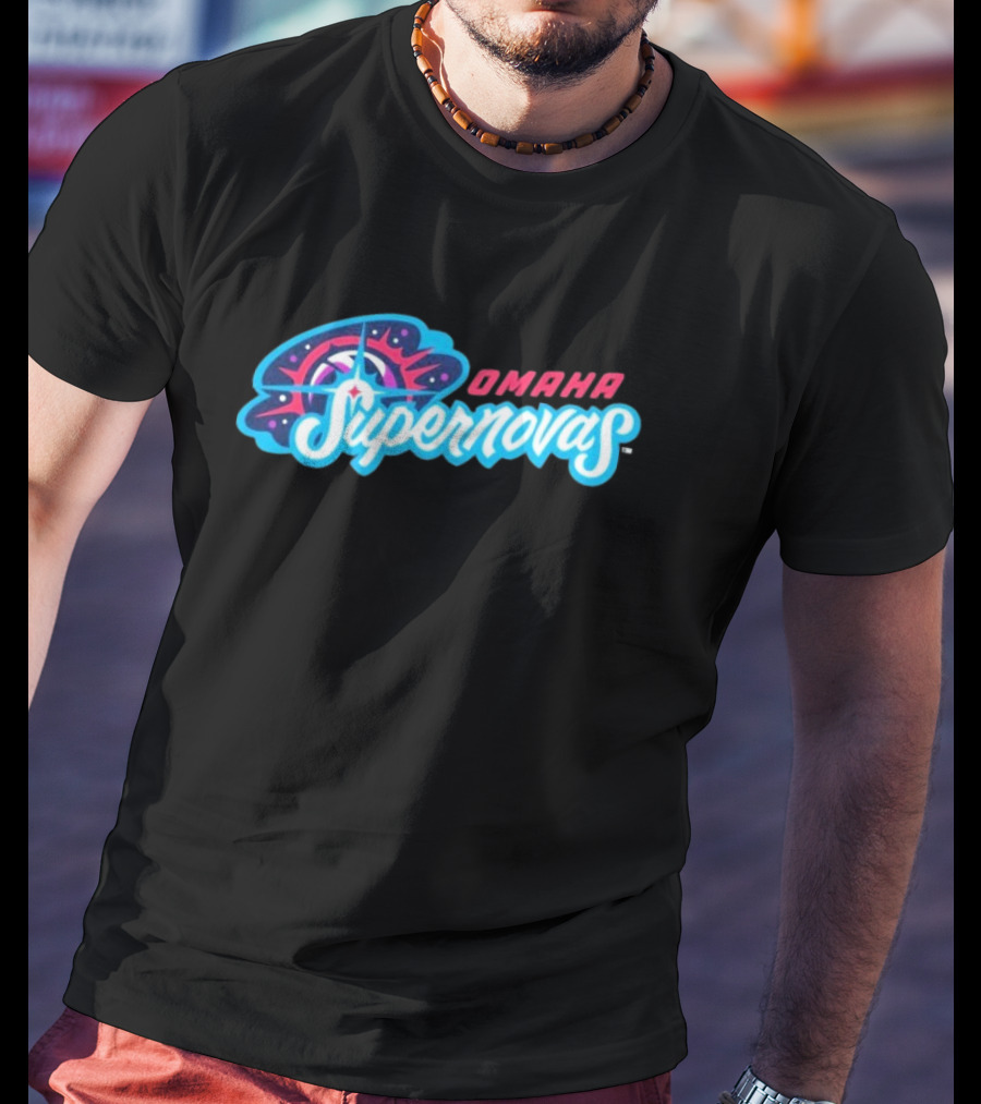 Omaha Supernovas 星 Burst Collection T-Shirt