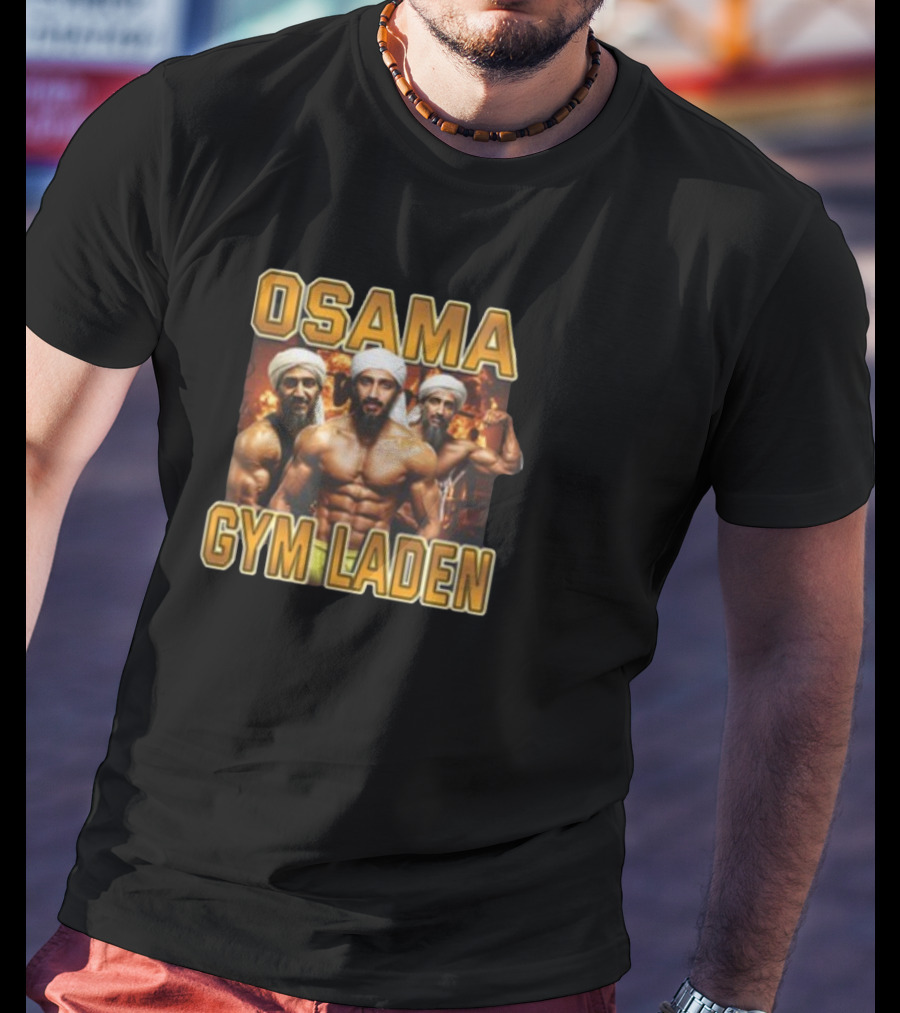 Osama Gym Laden Lifting T-Shirt