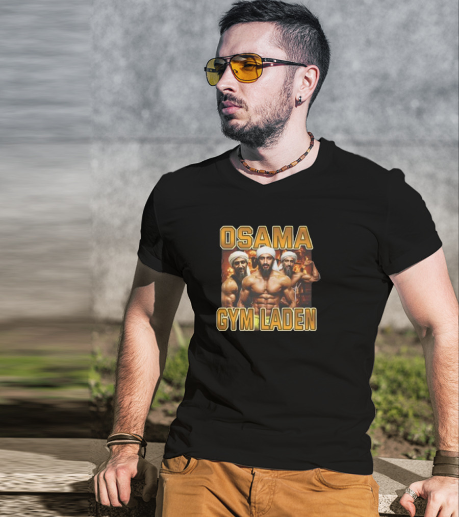 Osama Gym Laden Lifting T-Shirt
