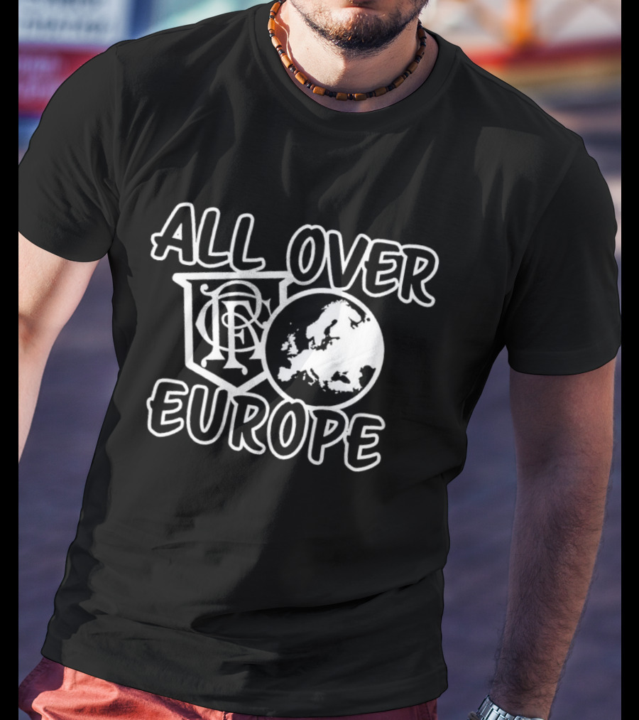 RFC All Over Europe Map Crest T-Shirt