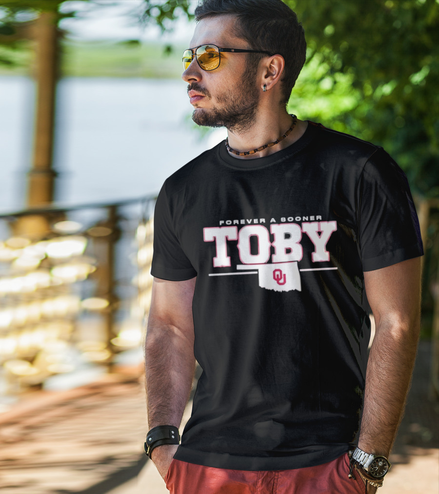 Forever A Sooner Toby OU Oklahoma Post Malone T-Shirt