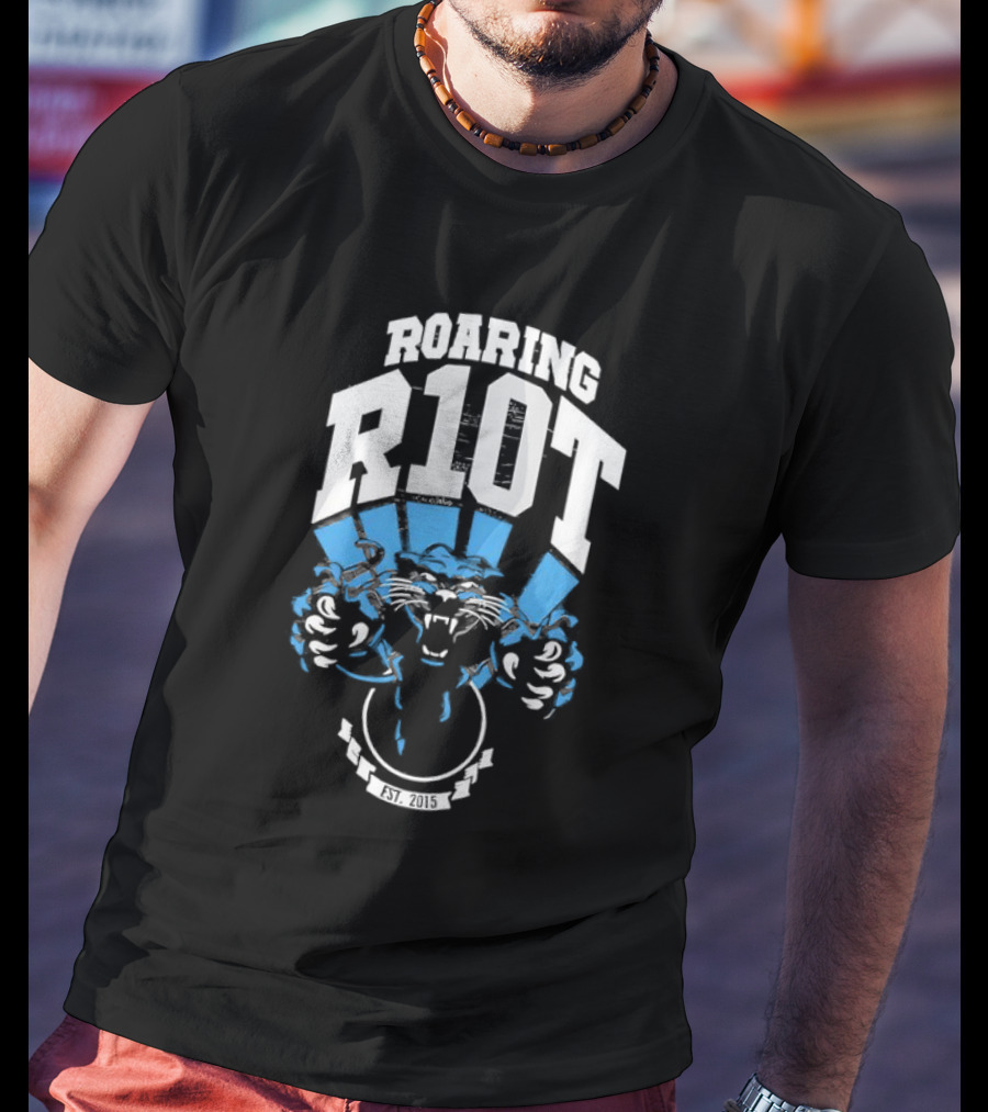 Roaring R1OT Blue Panther 2025 T-Shirt
