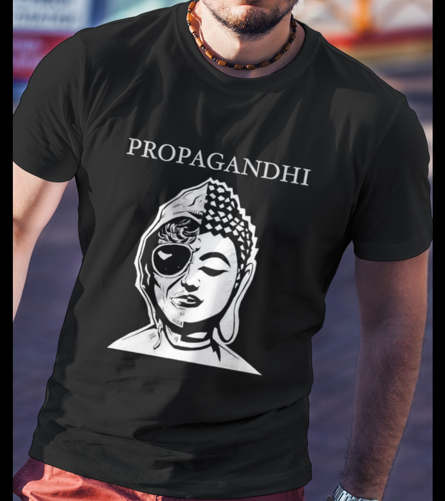 Propagandhi Half Buddha Half Punk Face T-Shirt