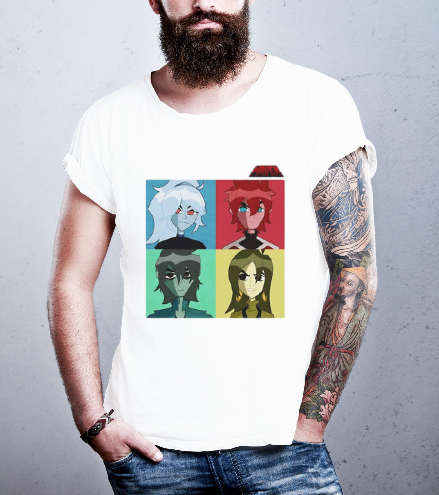 HAVEN Character Cast Art Style With Four Characters T-Shirt