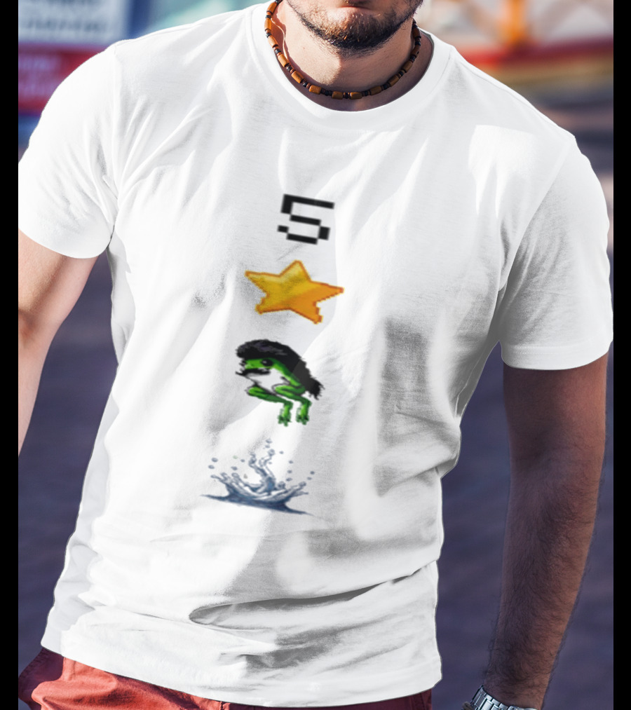 Heart And Sole Customs 5 Star Frog Jump Splash T-Shirt