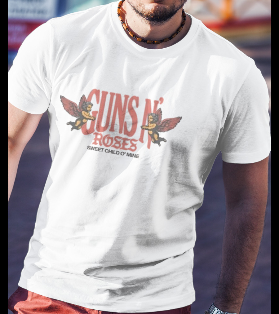 Guns N’ Roses Sweet Child O’ Mine Cherubs 2025 T-Shirt