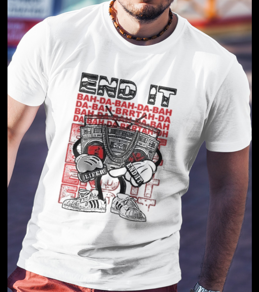 End It Holymountainprinting Baltimore Hardcore HB Lifer Ba Ba Ba Ba Ba Ba Ba Ba T-Shirt