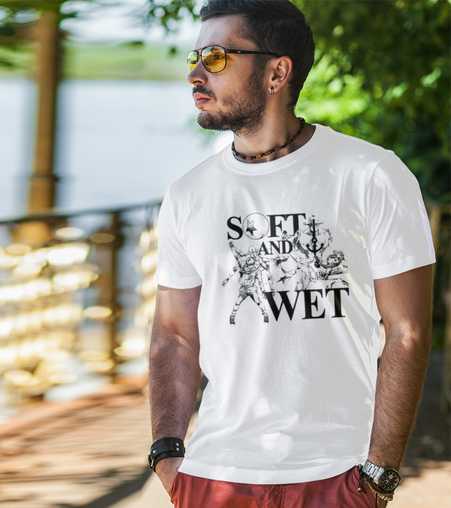 Hoshi Pieces JoJo's Bizarre Adventure Soft And Wet 6Oz Style T-Shirt