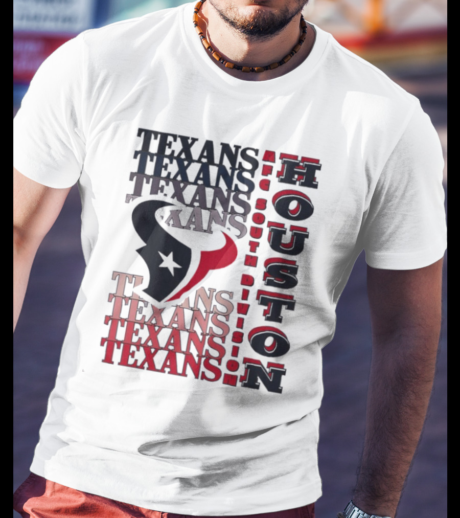 Houston Texans AFC South Division Texans Football T-Shirt