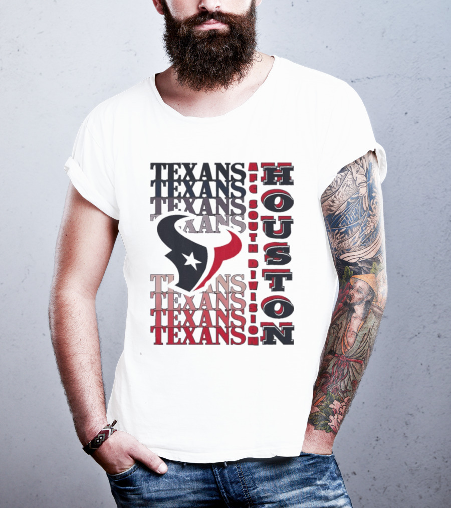 Houston Texans AFC South Division Texans Football T-Shirt